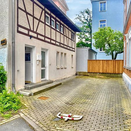 Die Remise Mit Kostenlosem Parkplatz Direkt Vor Der Tuer Erfurt Exterior foto